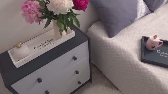 ПЕРЕДЕЛКА самого дешёвого КОМОДА супер способ ОКРАШИВАНИЕ и ДЕКОРИРОВАНИЕ интерьер смотреть онлайн