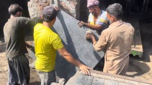 Отливка остова большого станка. Пакистан