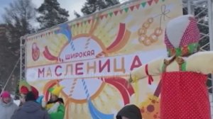 Под Липецком вместо чучела Масленицы сожгли огромную куклу Лабубу