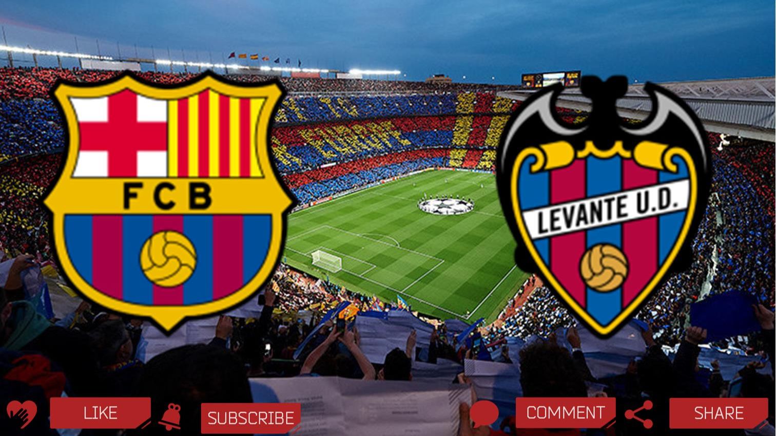 Барселона - Леванте | Текстовая трансляция смотреть онлайн