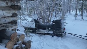 Живу в тайге, новая печь для избы, рыбалка в морозы.