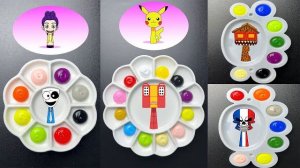 УГАДАЙ СМЕШИВАНИЕ ЦВЕТОВ СПРУНКИ! SPRUNKI INCREDIBOX СМЕШИВАЕМ ЦВЕТА! РЕАКЦИЯ