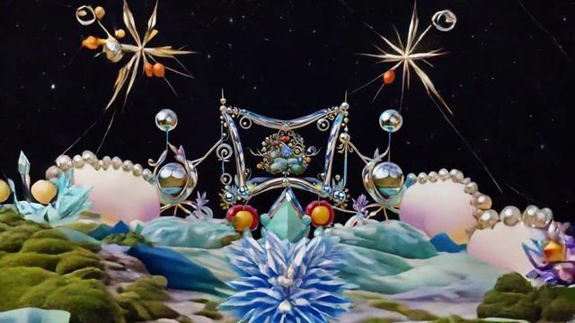 dreamina-2025-12-03-6821-Круглые объекты вращаются по часовой стр...