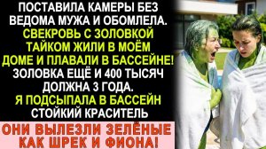 Истории из жизни|Свекровь с золовкой тайно купались в моём бассейне|Аудио рассказы|Жизненные истории