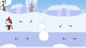 Три Кота | Игра Для Детей | Снежные Скульптуры