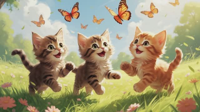 Сказка для детей - Три кота узнали, что такое хорошо, а что такое плохо