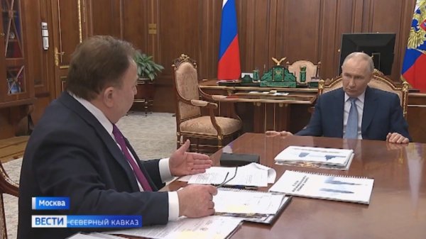 Владимир Путин заслушал доклад главы Ингушетии о развитии региона