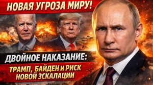 Двойное наказание; Трамп, Байден и риск новой глобальной эскалации