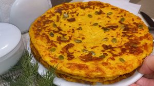 ТЫКВА Быстрая Запеканка из Тыквы на сковороде за минуты! Простой рецепт!