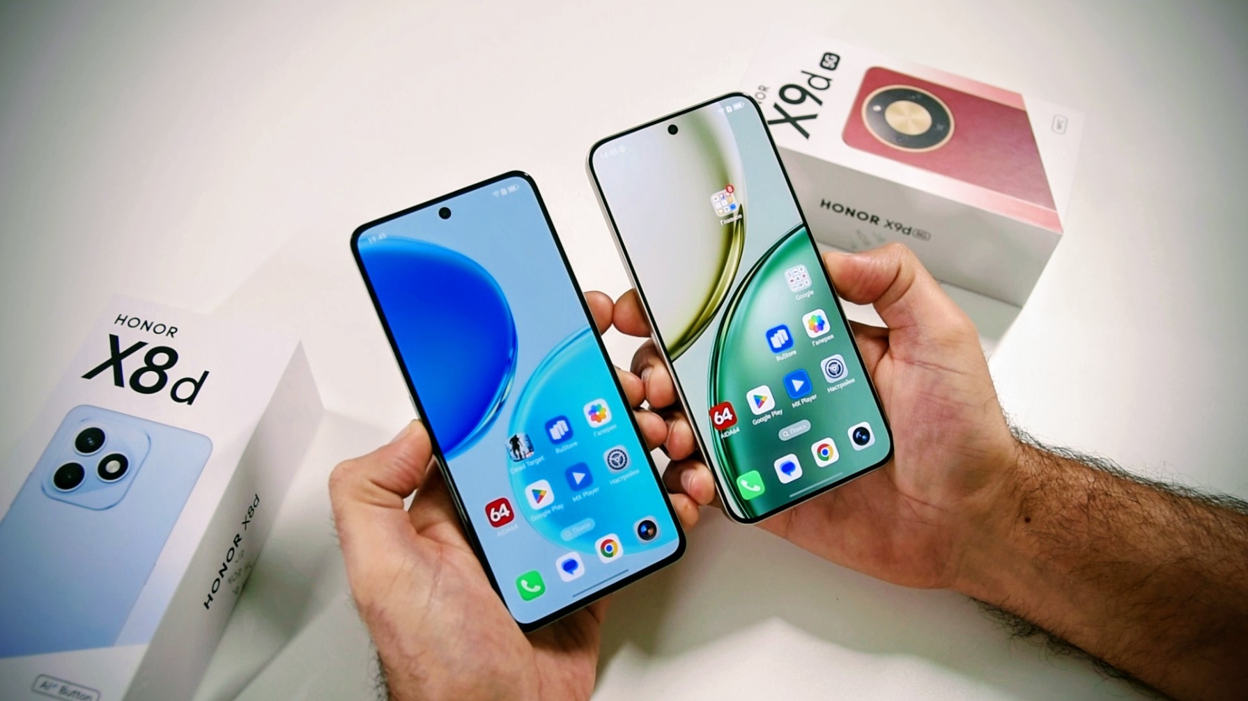 СРАВНЕНИЕ HONOR X8d - HONOR X9d / Арстайл / смотреть онлайн