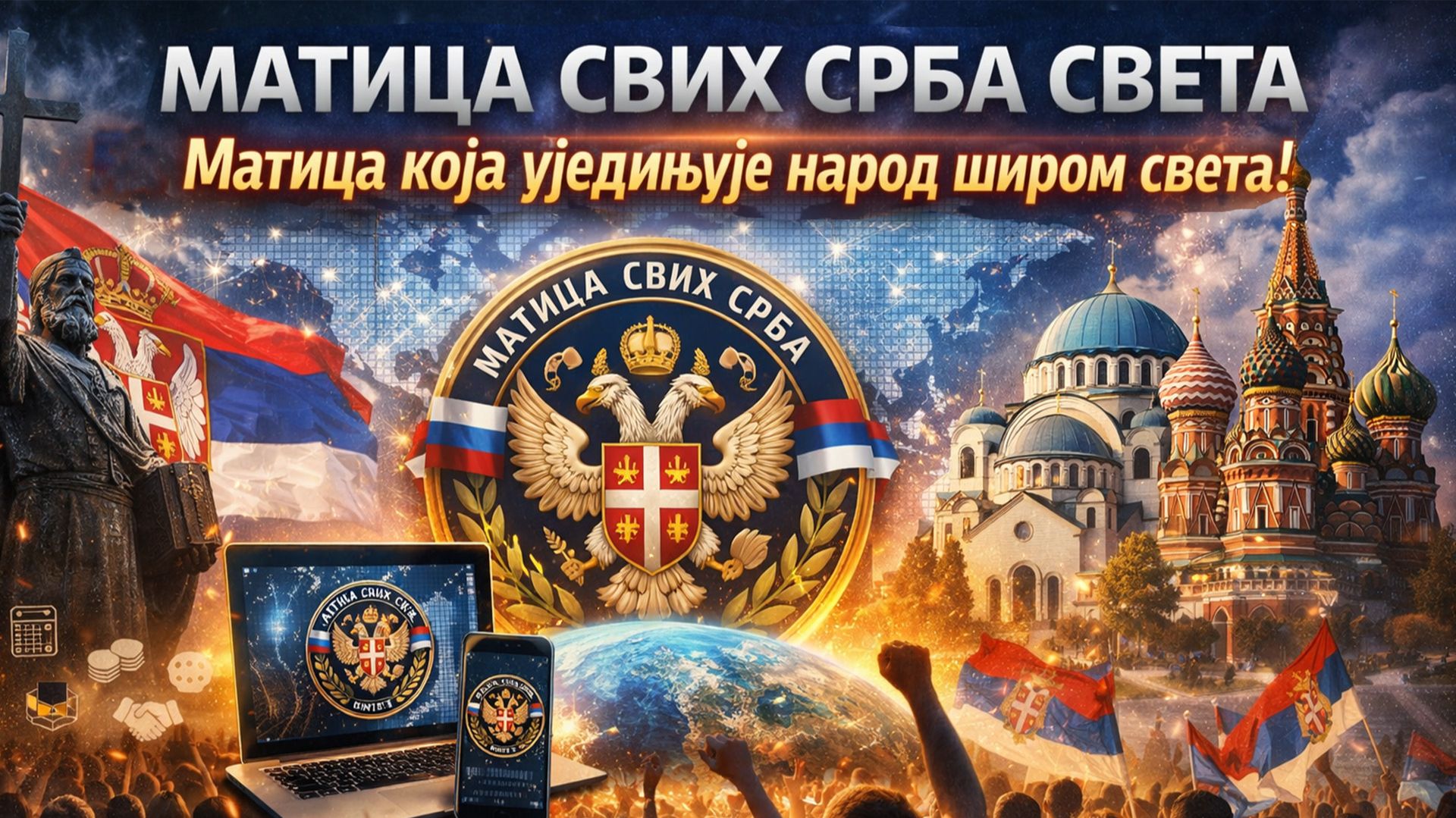 МАТИЦА СВИХ СРБА СВЕТА – Матица која уједињује народ широм света! смотреть онлайн