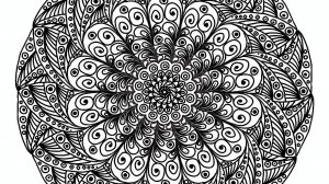 Зенмандала "Павлиний хвост"