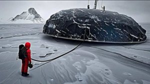 Экипаж атомохода обнаружил во льдах огромную металлическую сферу