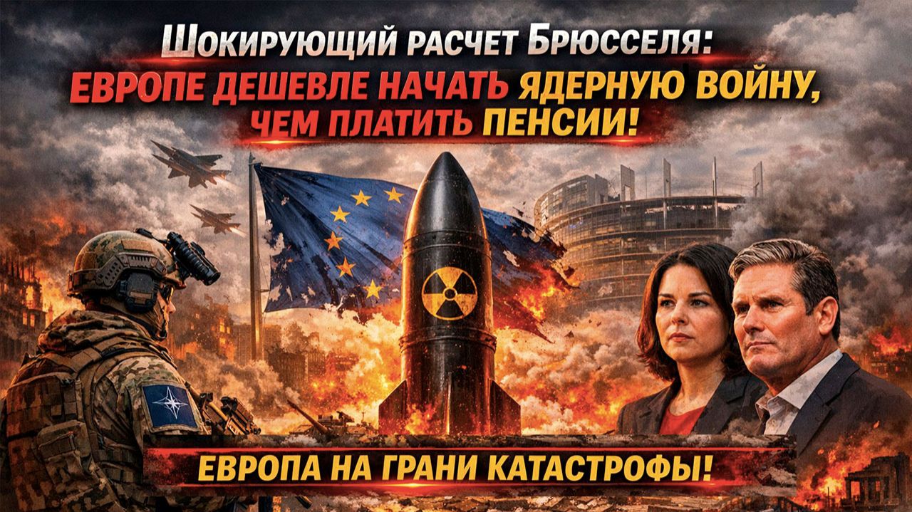 Срочно! В ЕС готовят «чудовищный план Б»: обывателей отправят в окопы, а деньги на войну смотреть онлайн