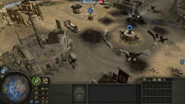 Company of Heroes Complete Edition Геймплей за Танковую гвардию. Отрывок 10.