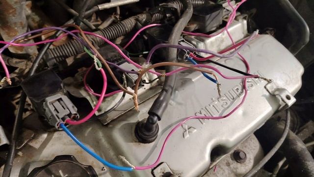 Mitsubishi lancer 9 Установка катушек зажигания от Nissan almera на каждый цилиндр