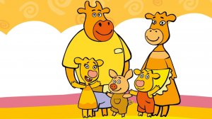 ОРАНЖЕВАЯ КОРОВА.ЗУБЫ И ПОСУДА