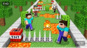 НУБ И ПРО УЧАСТВУЮТ В СОРЕВНОВАНИЯХ В МАЙНКРАФТ ! НУБИК В ГОРОДЕ И ТРОЛЛИНГ ЛОВУШКА В MINECRAFT