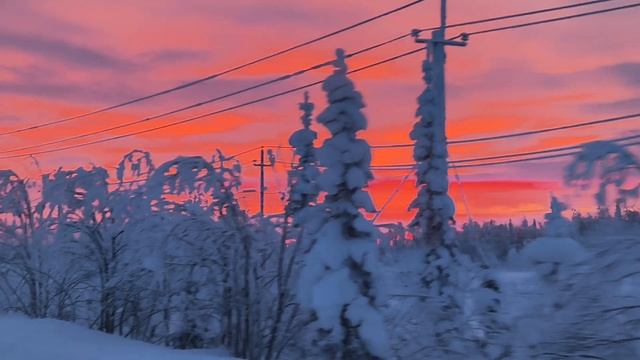 Восход! Усинск! Февраль 2026
