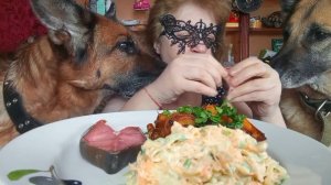 Мукбанг РЫБУ УКРАЛИ! ПОЕСТЬ НЕ ДАЛИ!