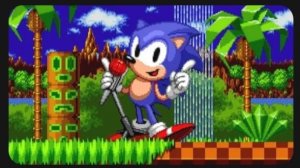 Играю в Sonic 1 Act 1 green hills