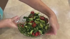 Малосольные огурцы и помидоры. Вкусная и быстрая Закуска.