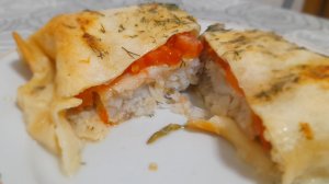 Рыбка в лаваше
