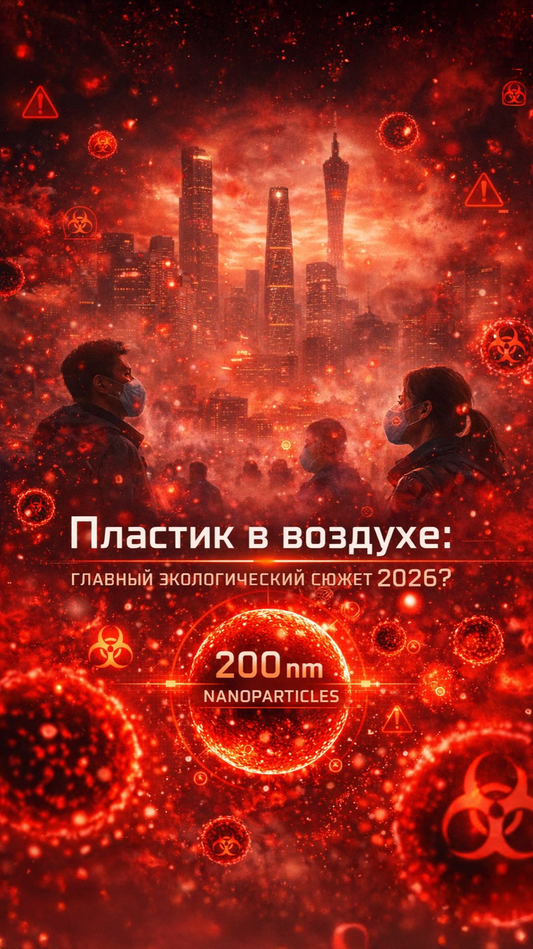 Микро- и нанопластик в атмосфере: новое измерение над Гуанчжоу и Сианем смотреть онлайн