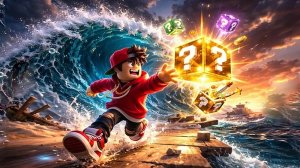 сбеги от цунами ради лаки блоков