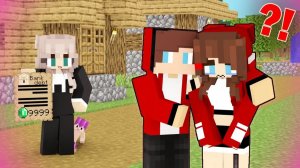 Бросьте вызов сестре Джей Джей в поисках золота! Майнкрафт Мультик