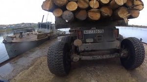 УБИТАЯ дорога на паром УАЗ Буханка Красновишерск