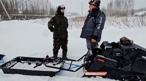 Мотобуксировщик Хищник