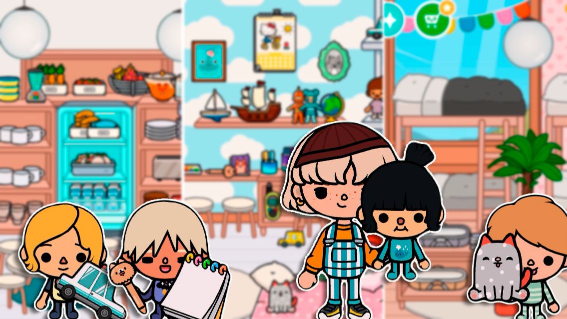 Идея для бесплатного детского сада в Тока Бока 🧸 Игра Тока Бока 🚂 смотреть онлайн