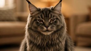 Кот слышит, как с ним говорит хозяин 🐈🗣️🤢