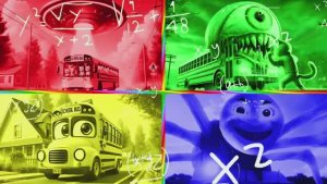 ШКОЛЬНЫЙ АВТОБУС‑ПОЖИРАТЕЛЬ УЧИТ ТАНЦАМ под COFFIN DANCE! 🚌🕺