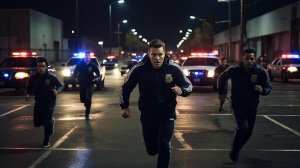 Всё, закончилась игра, жди ареста до утра, посмотрел в глаза подруге, ноги делать нам пора...