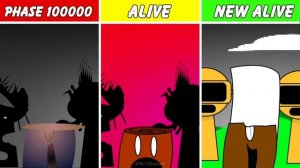 sprunki phase 100000 (не оригинал) но они выжили