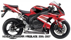 Honda CBR1000RR Fireblade 2006-2007 ||| мотопластик.рф