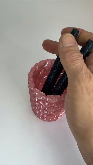 3D-органайзер с объёмной текстурой в форме сердечек