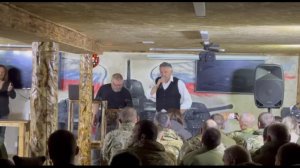 Концерт на СВО Танковый Полк. "Разведчик" А.Князев Автор Исполнитель