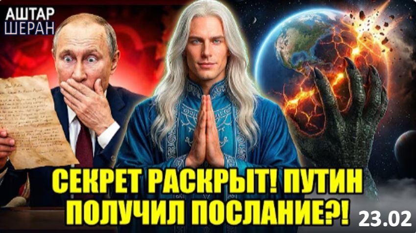 АШТАР ШЕРАН посылает СЕКРЕТНОЕ ПИСЬМО ПУТИНУ| Вот что ЖДЁТ РОССИЮ после 2026 года! смотреть онлайн