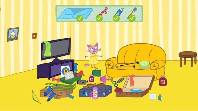 Три Кота | Игра Для Детей | Игра Мультфильм