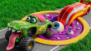 МУЛЬТФИЛЬМЫ ДЛЯ ДЕТЕЙ МОЛНИЯ МАККУИН ПРОТИВ ЛОВУШКИ ЗОМБИ ОПАСНОЕ ИСПЫТАНИЕ ТАЧКИ СИНИЙ ТРАКТОР