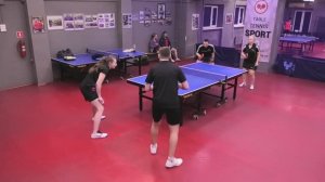 II ф. Закзун/Орлова (1173) - Виноградов/Шарый (1082) 08.02 Парный МИКСТ настольный теннис