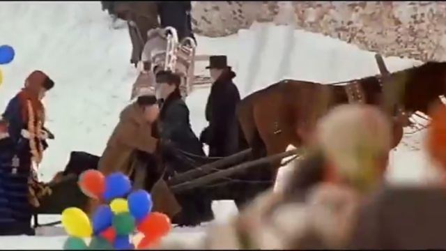 Фрагмент из кинофильма "Сибирский цирюльник" (Масленица)