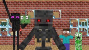 Подруга ХЕРОБРИНА стала злой русалкой в Майнкрафте? мультфильм