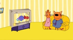 Три Кота Домашнее Телевидение | Игра Для Детей | Три Кота Мультфильм