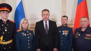 Илья Середюк поздравил кузбассовцев с Днём защитника Отечества