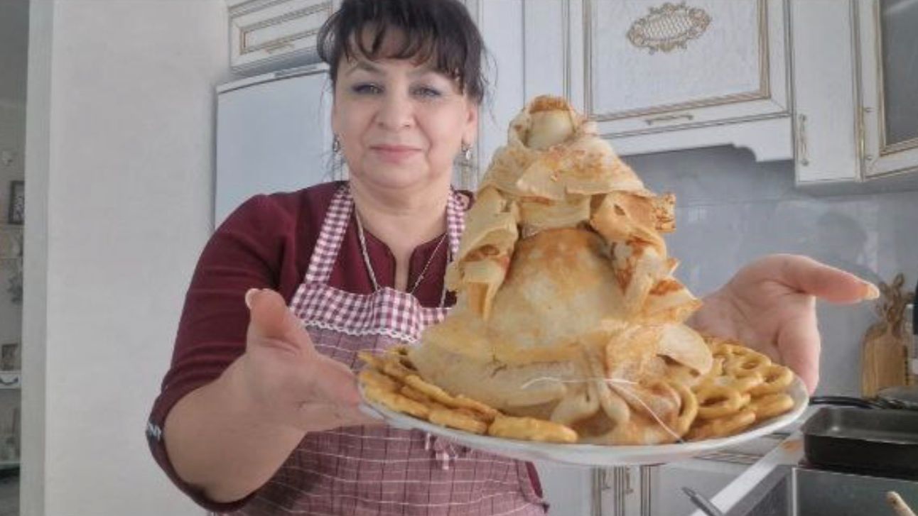 Праздничный день. Встреча с родными. Сделала Масленицу из блинов. смотреть онлайн