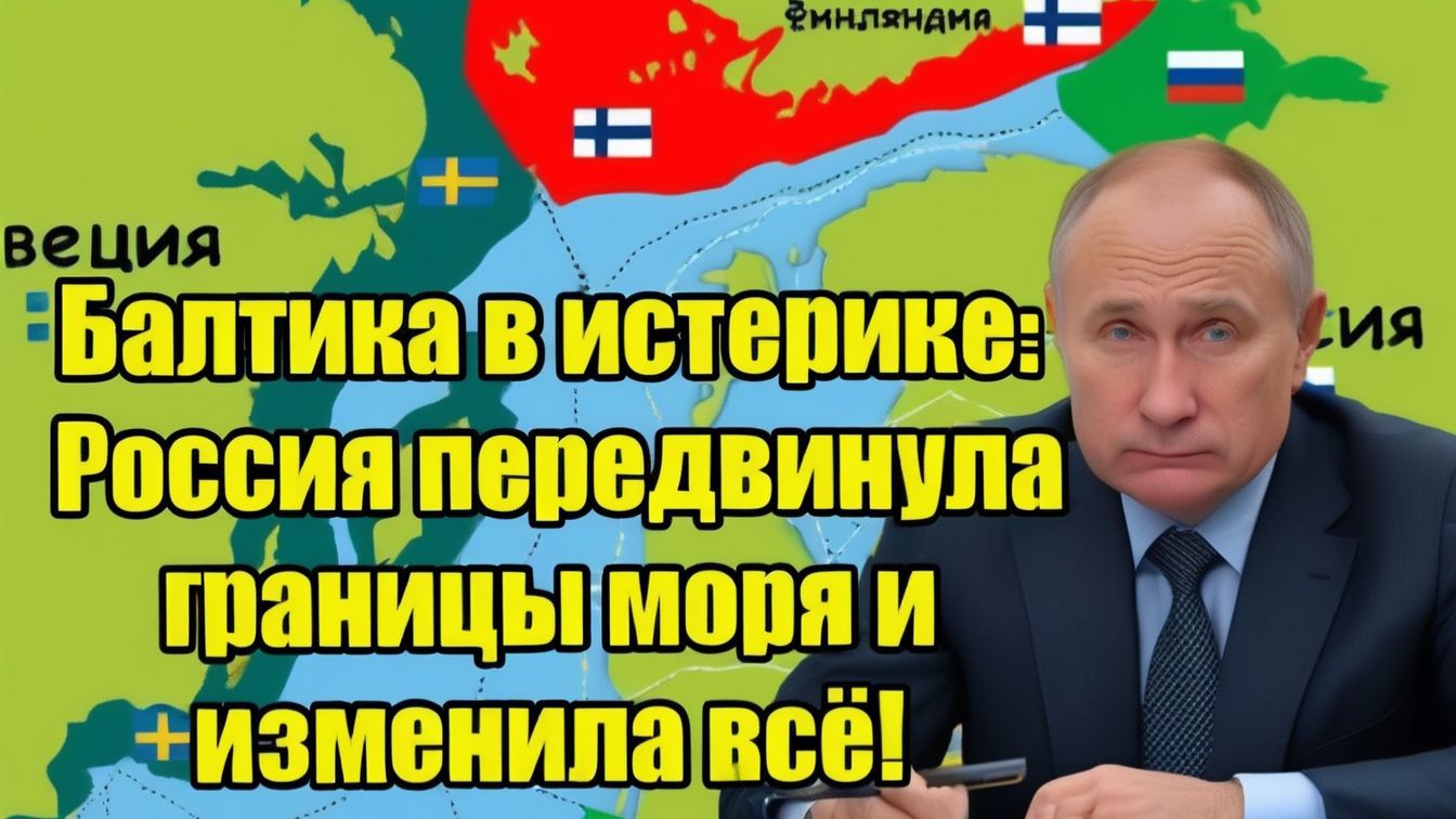 Балтика в истерике Россия передвинула границы моря и изменила всё! смотреть онлайн